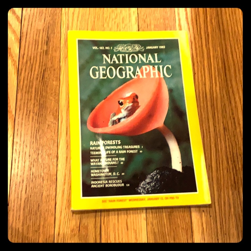 A 1983 National Geographic Magazine